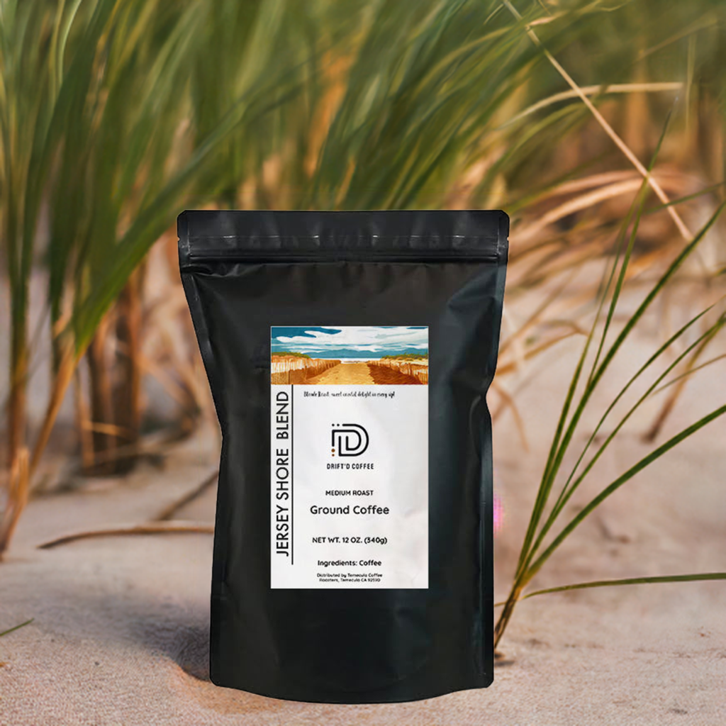 Jersey Shore Blend - Premium COFFEE BEANS from Drift'D Coffee - Starting at $18! Shop now at Drift'D Coffee