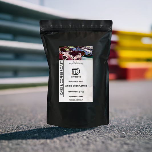 Coffee & Cars Roast - Premium COFFEE BEANS from Drift'D Coffee - Starting at $18! Shop now at Drift'D Coffee